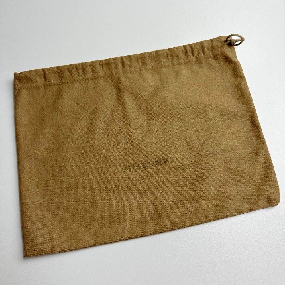 Burberry Dustbag Size 9.5 x 12.75 inches Drawstring Closure